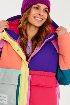 Kurtka zimowa Tromso Colorblock