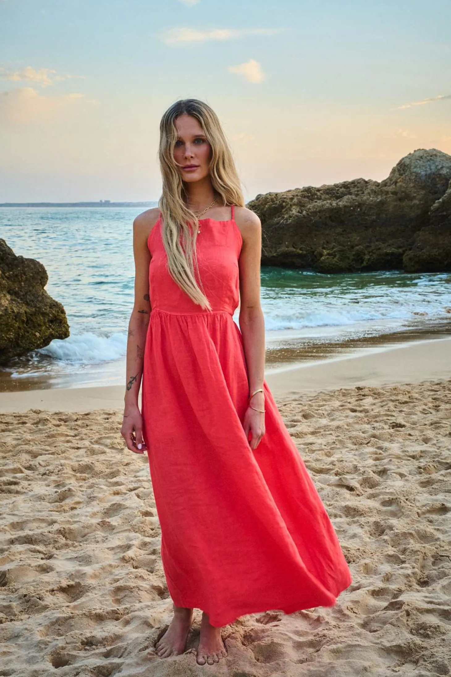 Lniana sukienka Ember Shore
