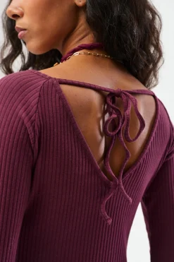 Longsleeve Raspberry Ribbon