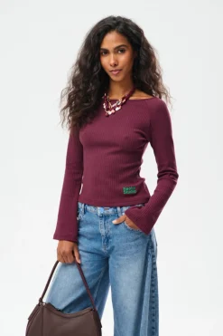 Longsleeve Raspberry Ribbon