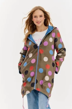 Parka dwustronna Moon Dots