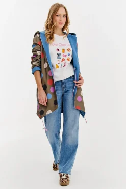 Parka dwustronna Moon Dots