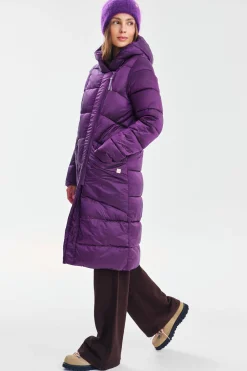 Płaszcz pikowany Arcticum Damson