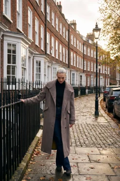 Płaszcz z wełną Kensington