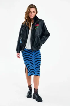 Spódnica dzianinowa Blue Rebel