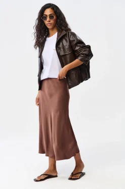 Spódnica midi Chocolate Touch