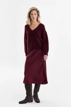 Spódnica midi Mulberry Delight