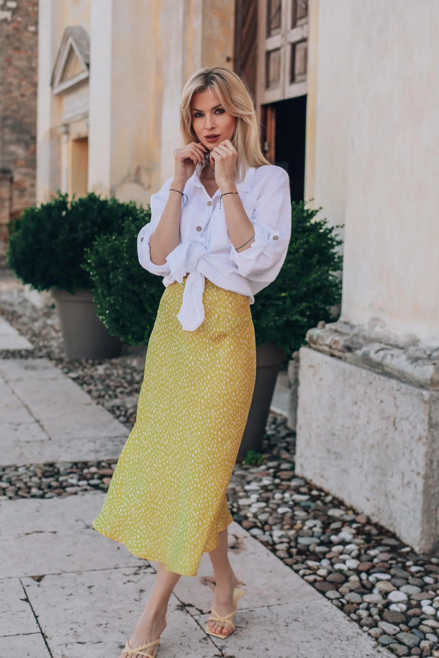 Spódnica midi Riviera Sunbeam
