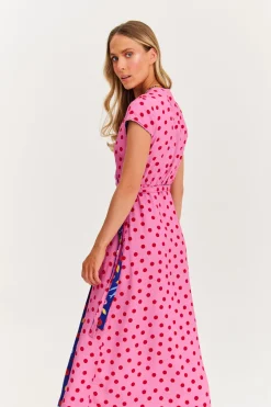 Sukienka dwustronna Chameleon Spicy Dots