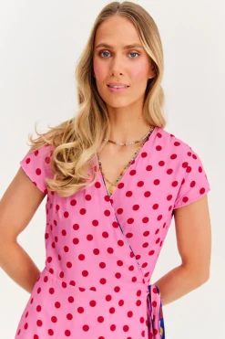 Sukienka dwustronna Chameleon Spicy Dots