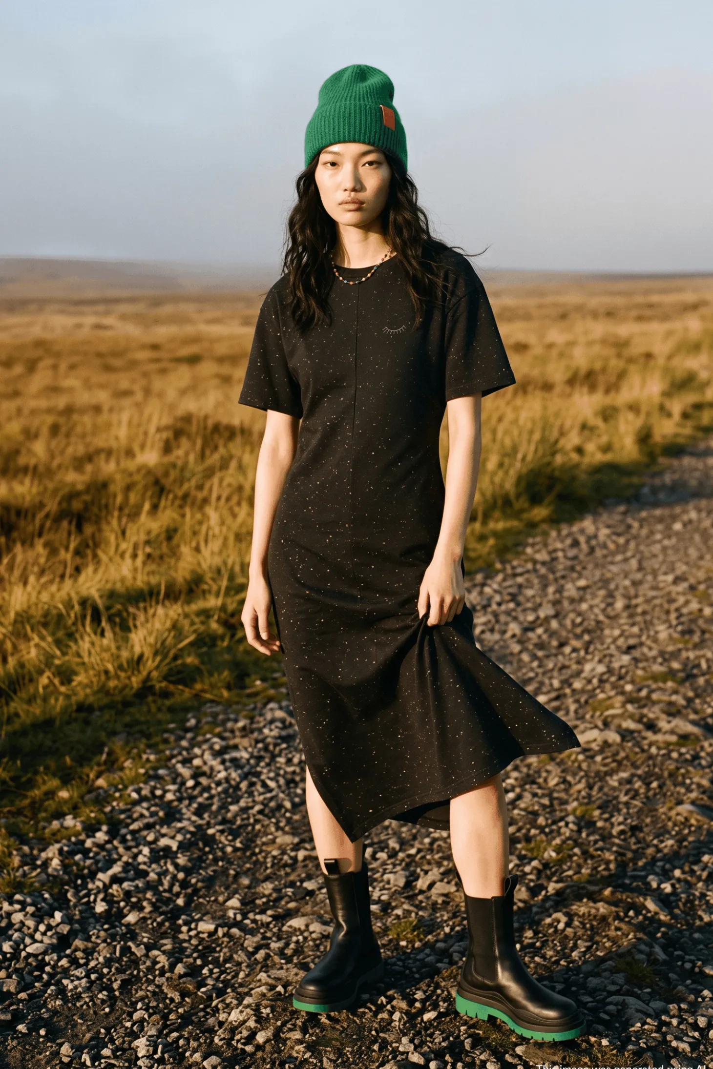 Sukienka dzianinowa Lost Nomad