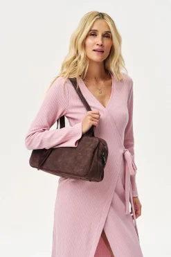 Sukienka dzianinowa midi Gentle Blush