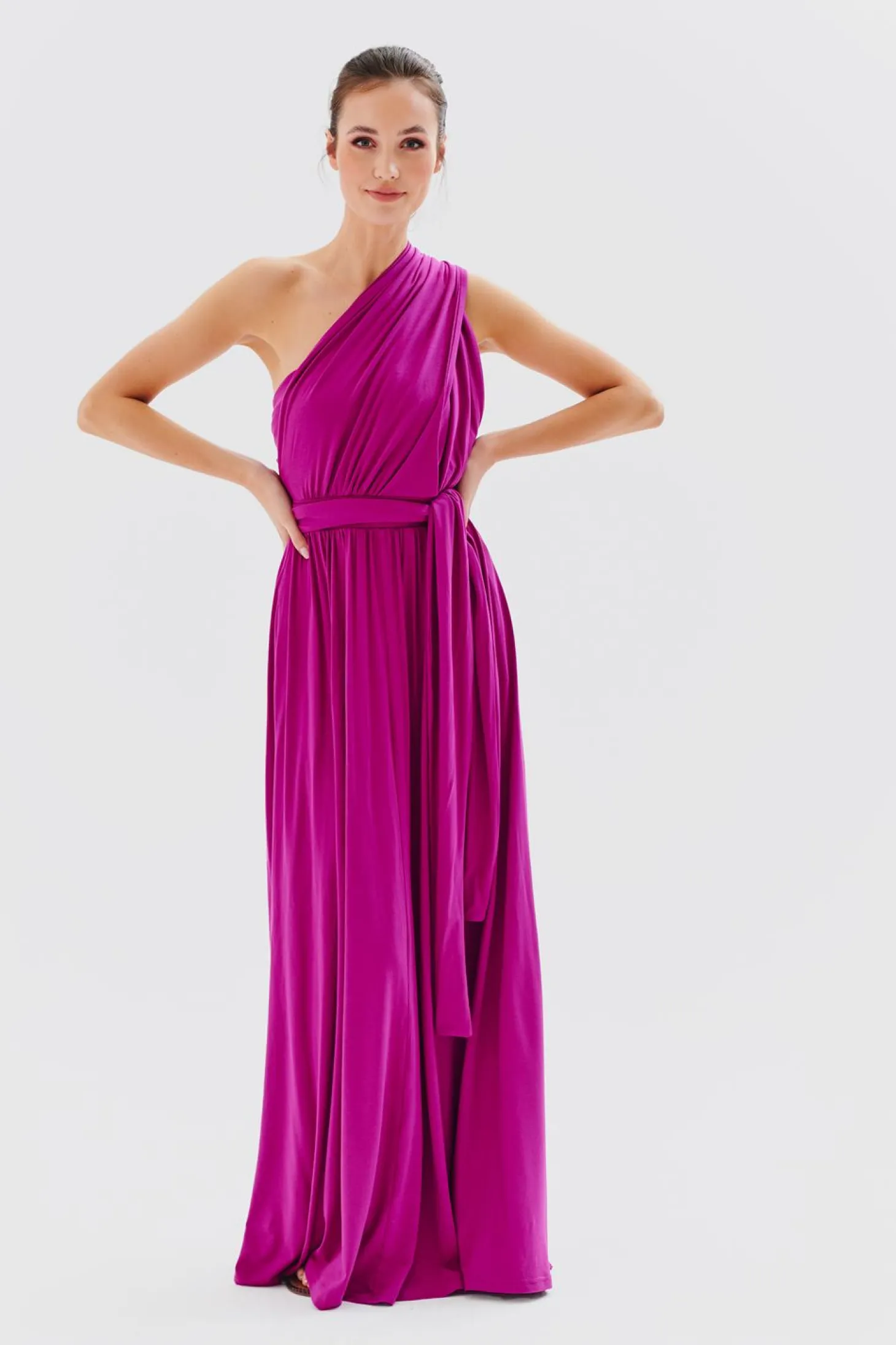 Sukienka infinity maxi Magenta Love