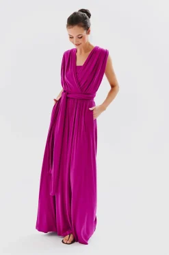 Sukienka infinity maxi Magenta Love
