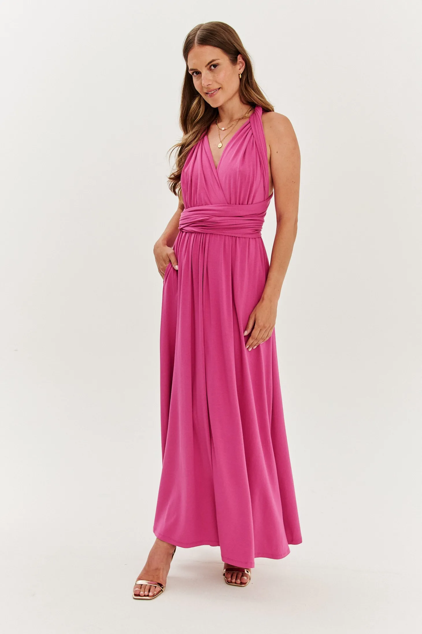 Sukienka infinity maxi Rose Amour