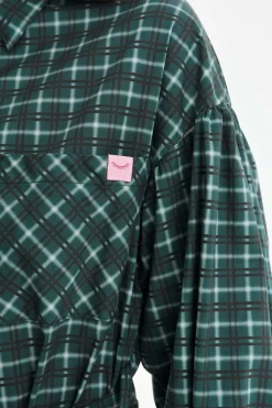 Sukienka koszulowa mini Tartan Rebel