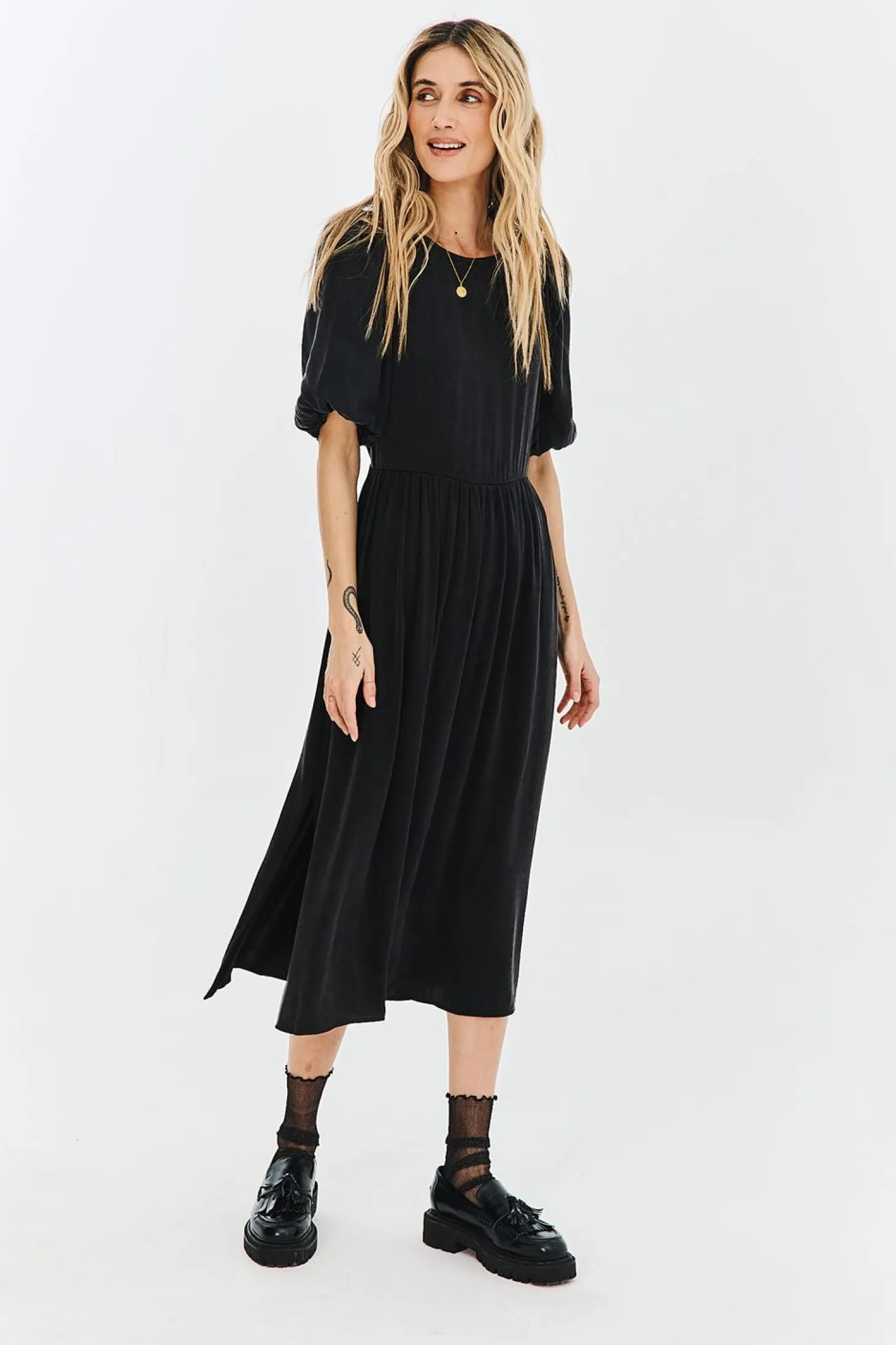 Sukienka midi Black Orchid