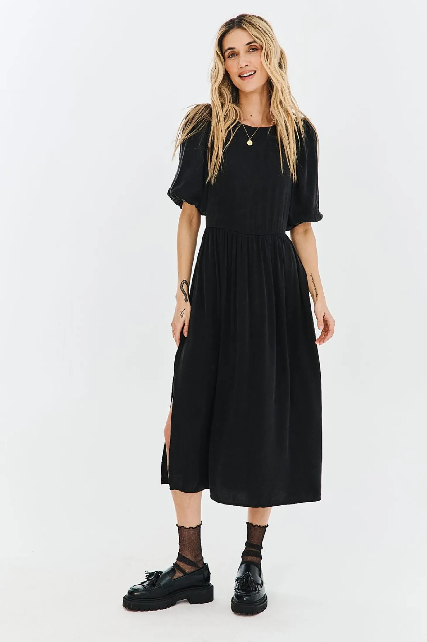 Sukienka midi Black Orchid