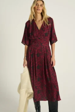 Sukienka midi Cranberry Spark