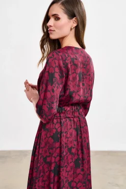Sukienka midi Cranberry Spark