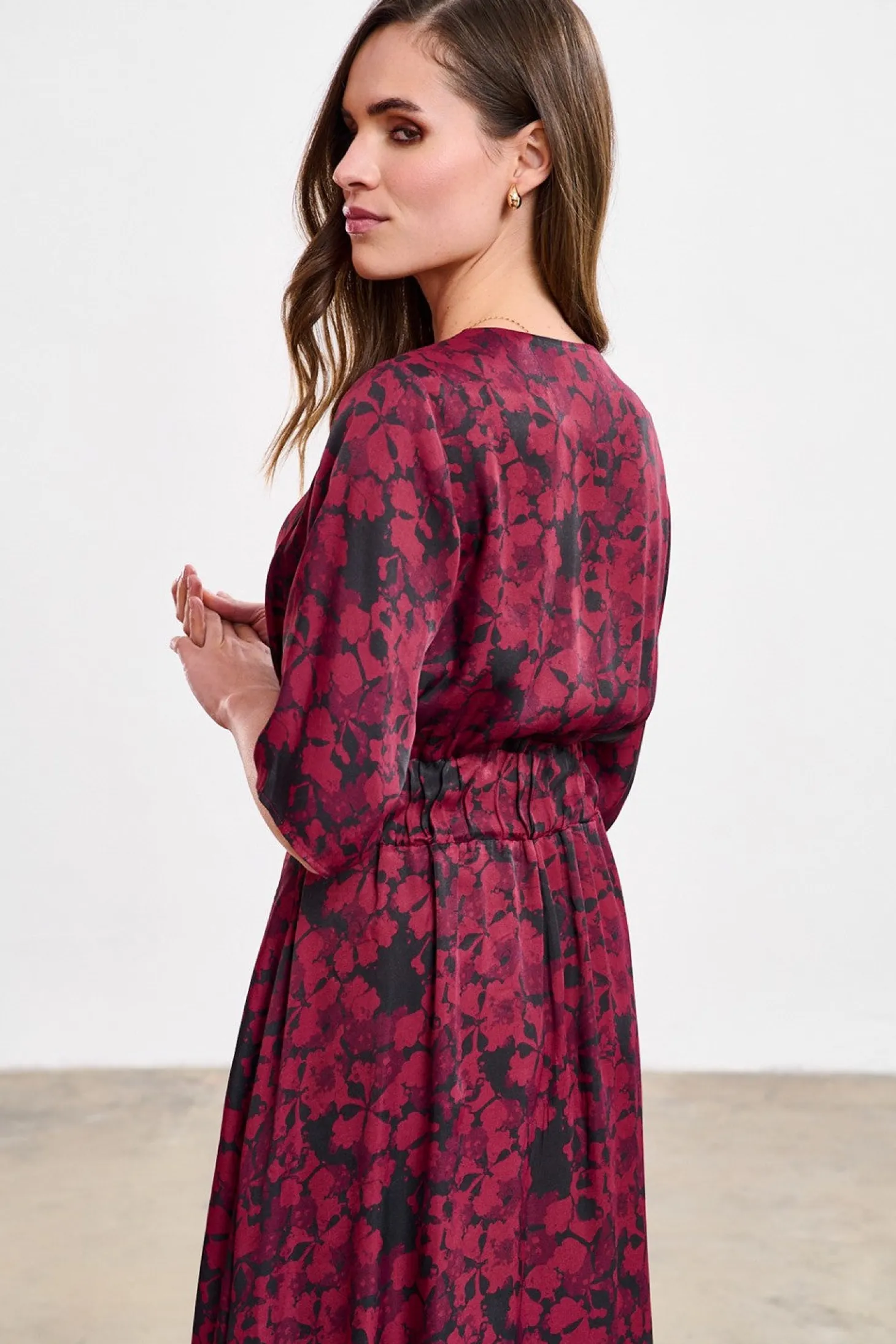 Sukienka midi Cranberry Spark