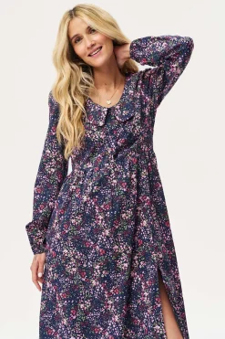 Sukienka midi Midnight Garden