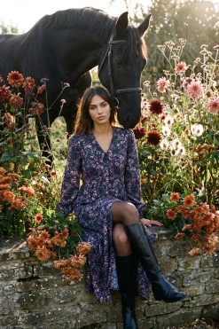 Sukienka midi Midnight Garden