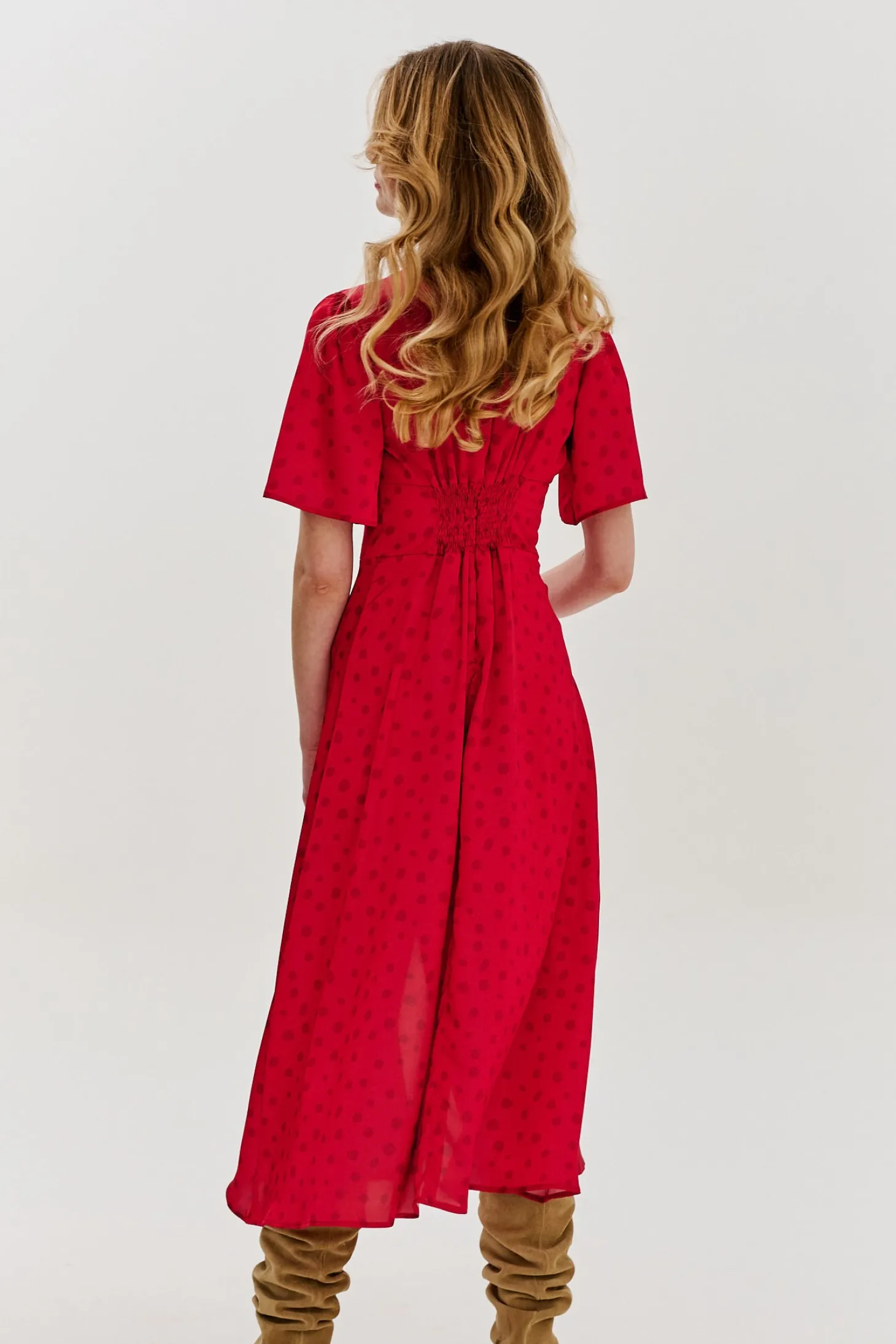 Sukienka midi Mulberry Charm