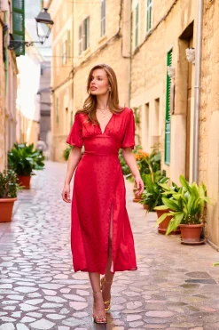 Sukienka midi Mulberry Charm