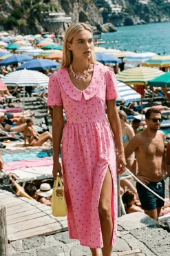 Sukienka midi Pink Pomodorini