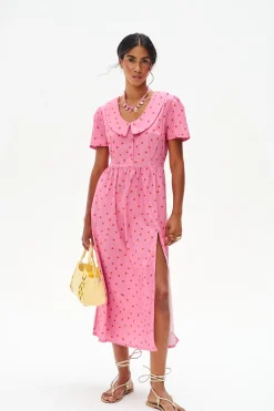 Sukienka midi Pink Pomodorini
