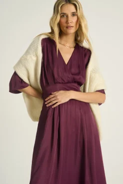 Sukienka midi Plum Affair