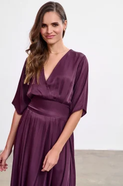 Sukienka midi Plum Affair