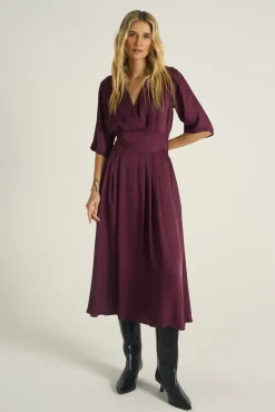 Sukienka midi Plum Affair