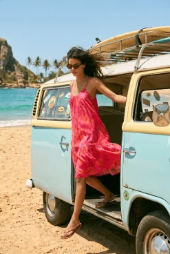 Sukienka mini na ramiączkach Aloha Dress