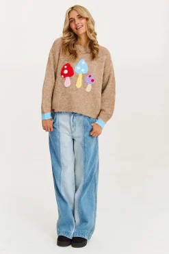 Sweter Funky Fungi