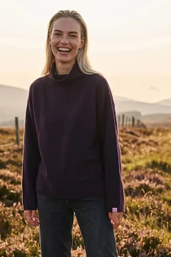 Sweter golf merino z kaszmirem Ganache
