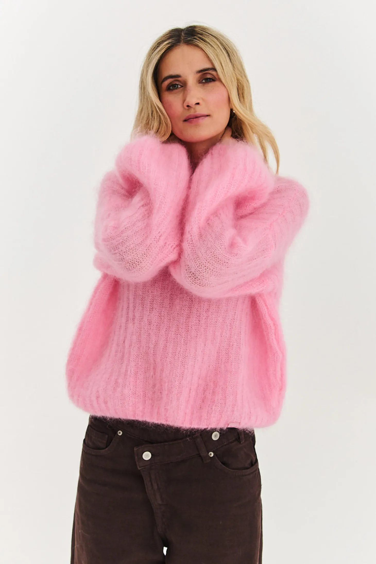 Sweter moherowy Peony