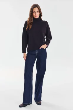 Sweter moherowy z golfem Cheyenne