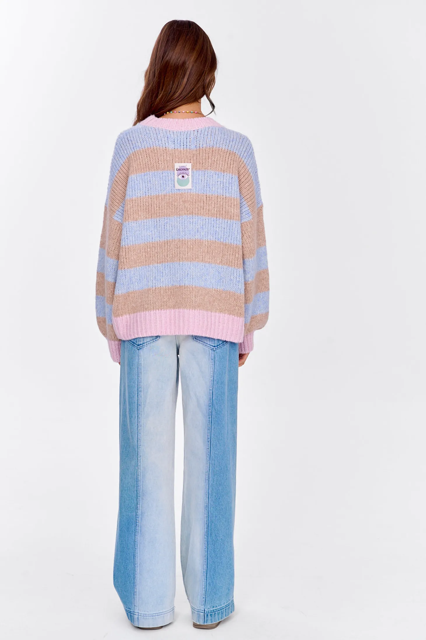 Sweter z wełną Frosted Cloud