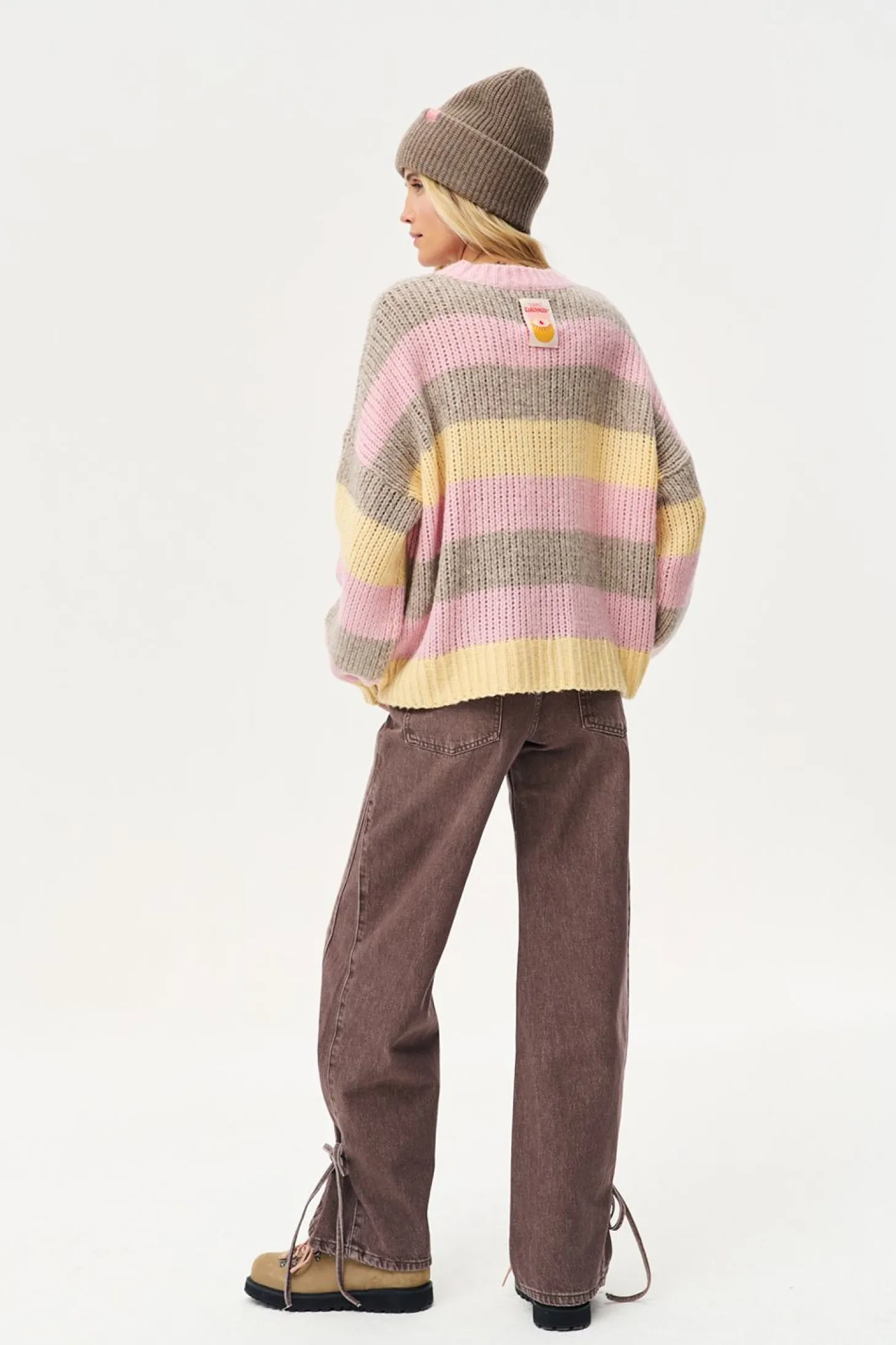 Sweter z wełną Lemon Kissed