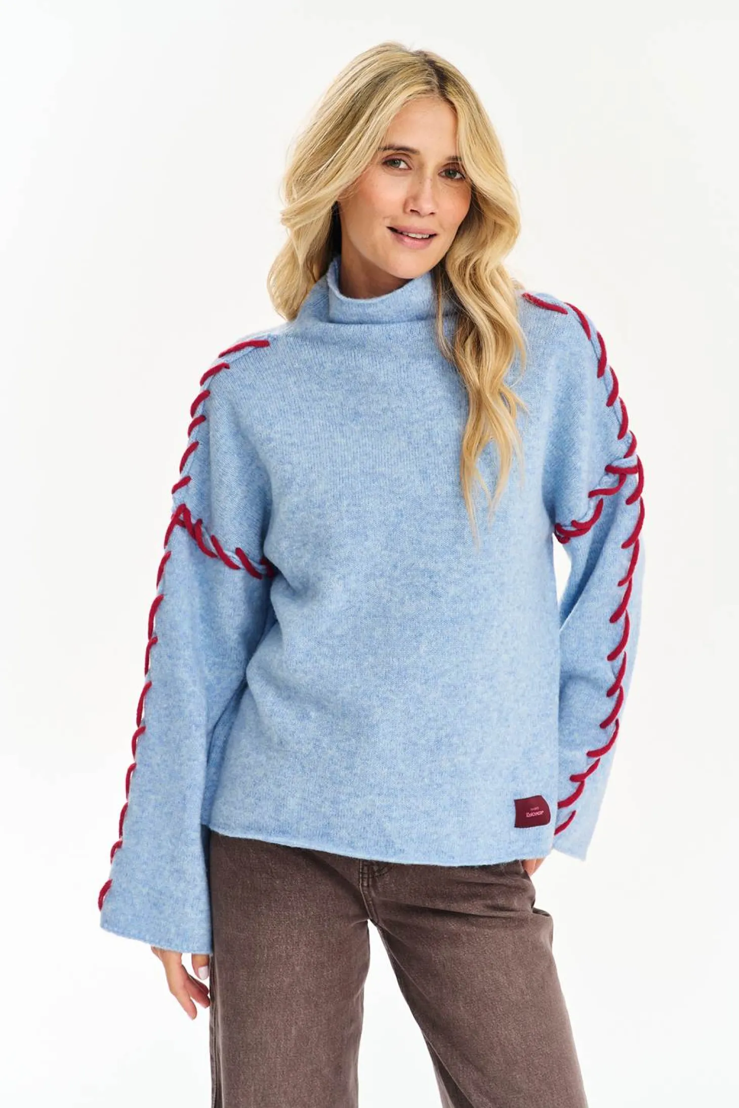 Sweter z wełną Nordic Craft