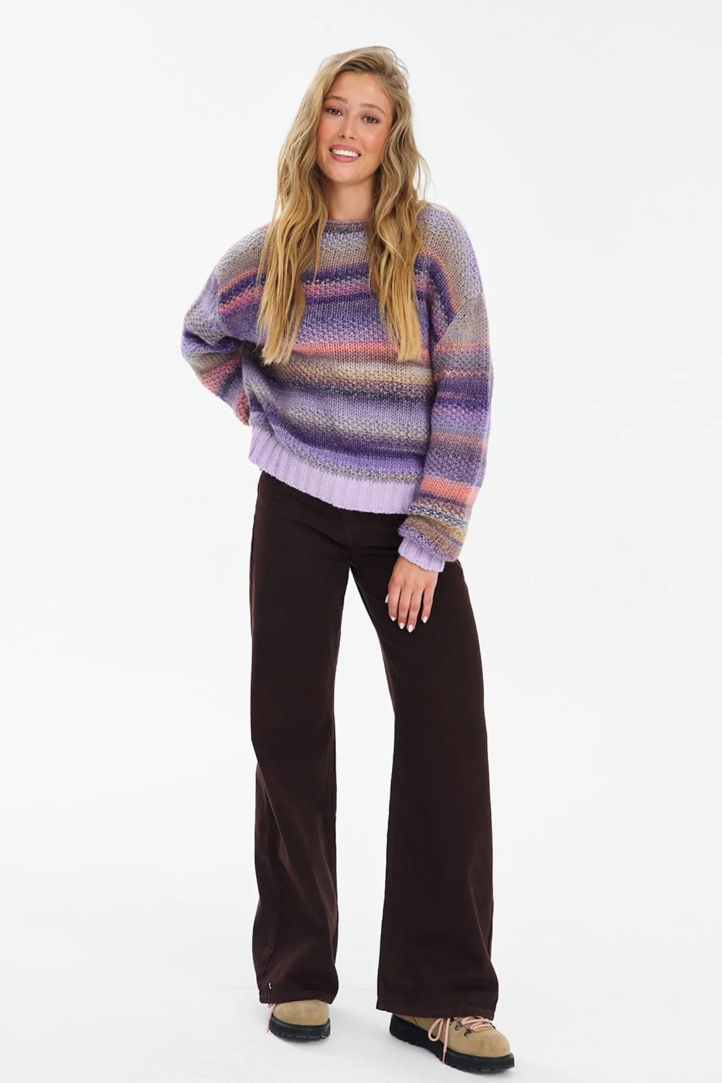 Sweter z wełną Soft Spectrum