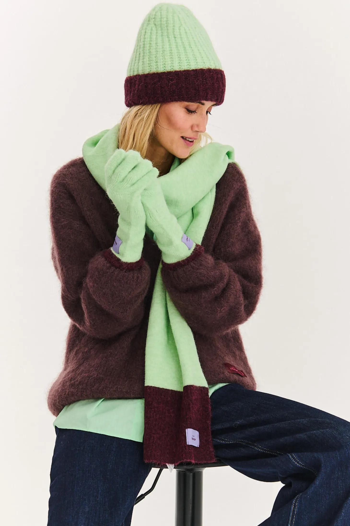 Szalik DuoPuff Frosty Lime