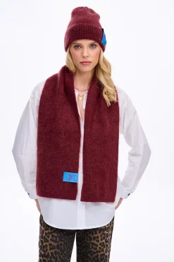Szalik Puffy Merlot