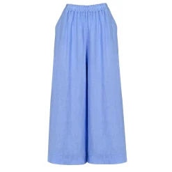 Szerokie spodnie lniane Light Breeze