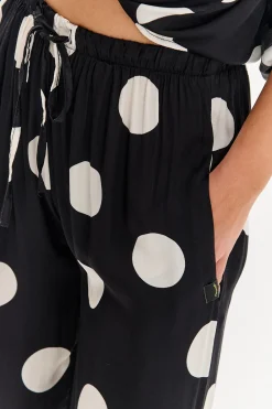Szerokie spodnie Lucky Dots