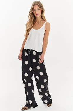 Szerokie spodnie Lucky Dots