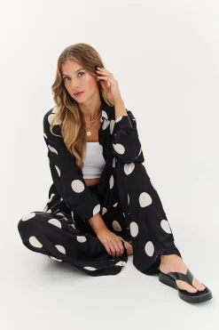 Szerokie spodnie Lucky Dots