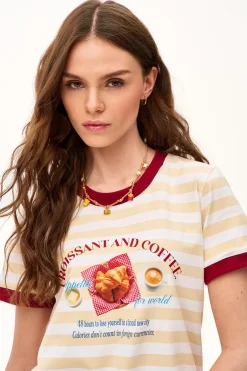T-shirt Croissant Society